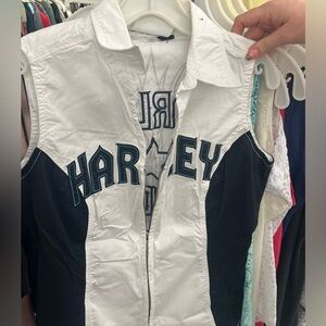 Harley Davidson embroidered vest